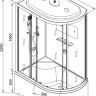 Душевая кабина AvaCan D120 L без крыши